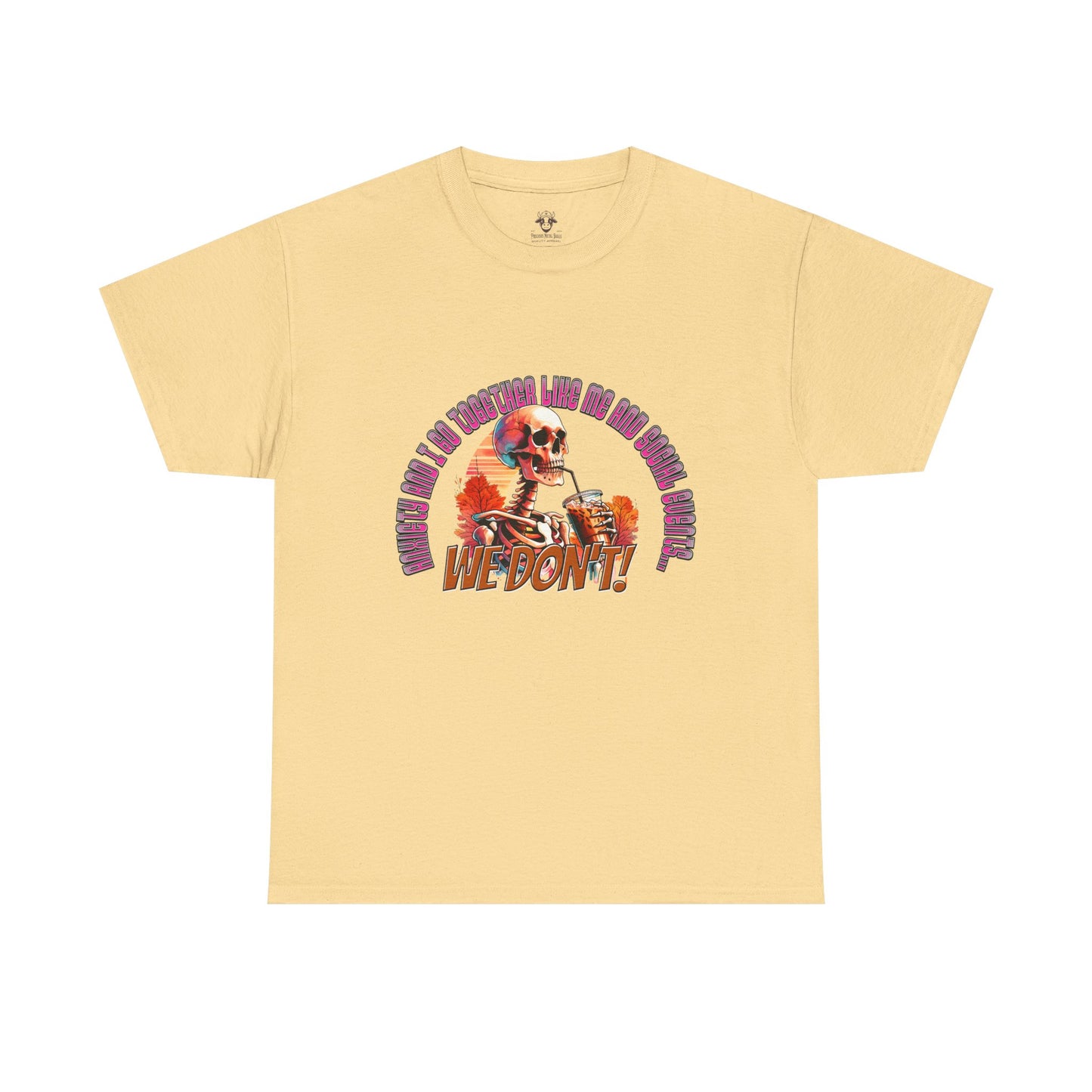 Funny Anti Social Anxiety Unisex Tee
