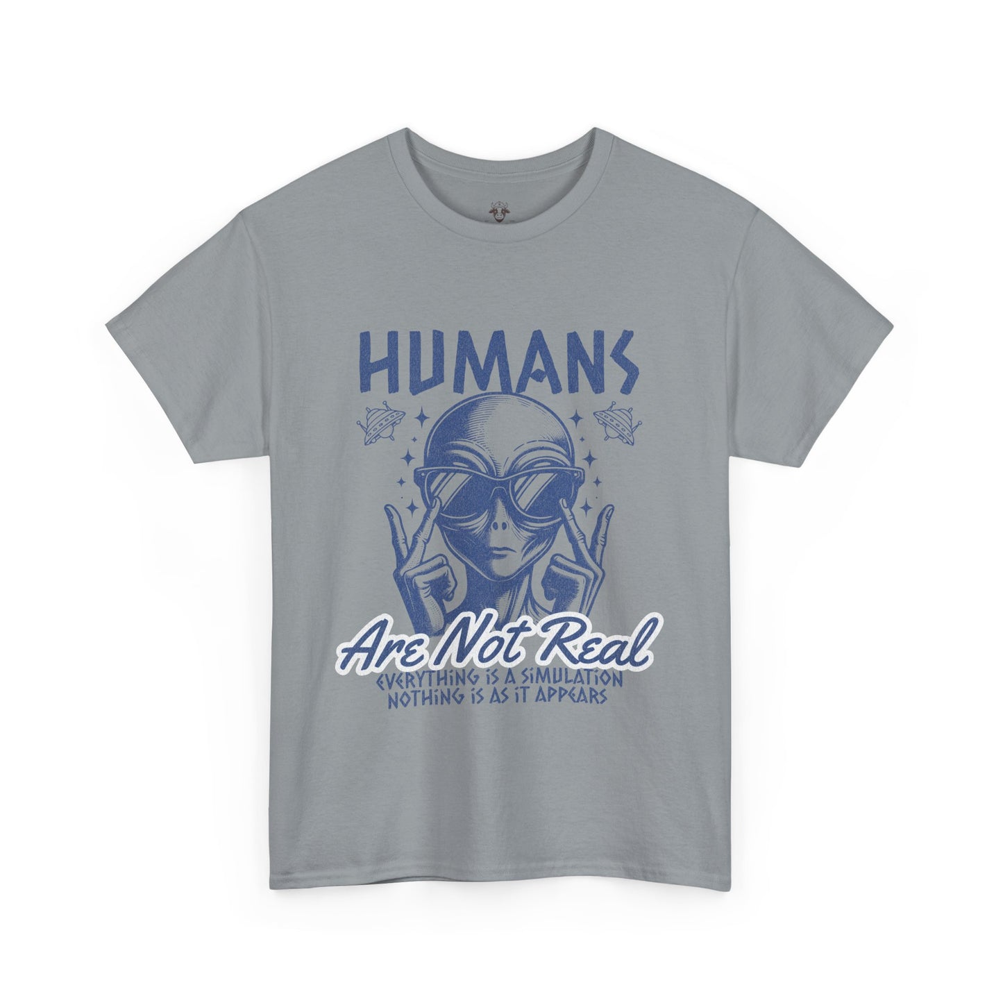 Graphic Tee with Funny Alien Quote