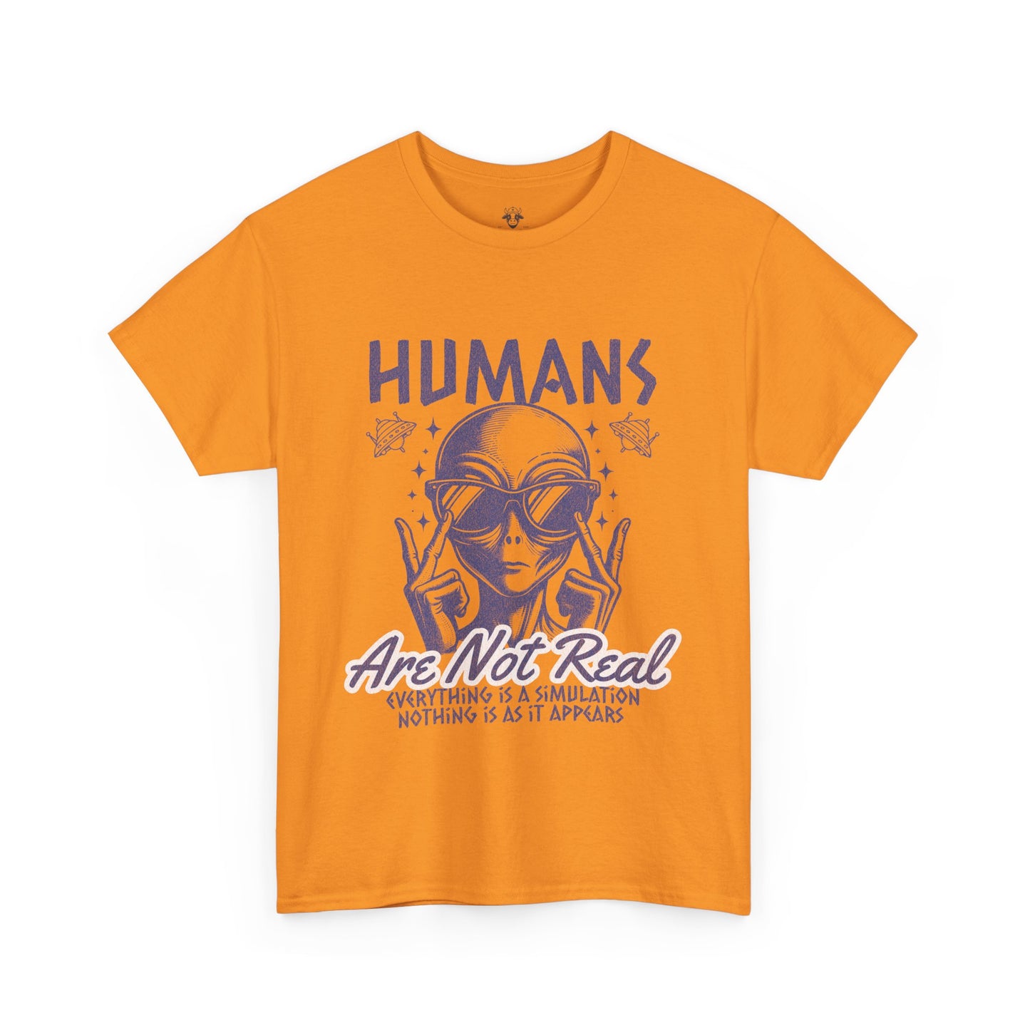 Graphic Tee with Funny Alien Quote