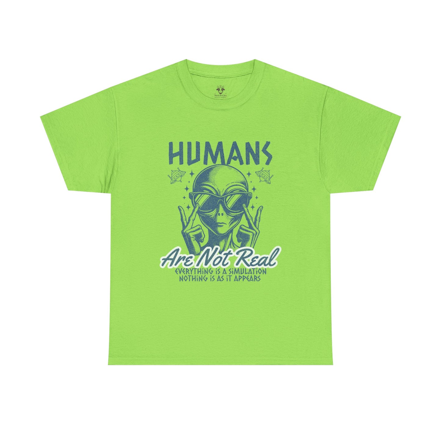 Graphic Tee with Funny Alien Quote