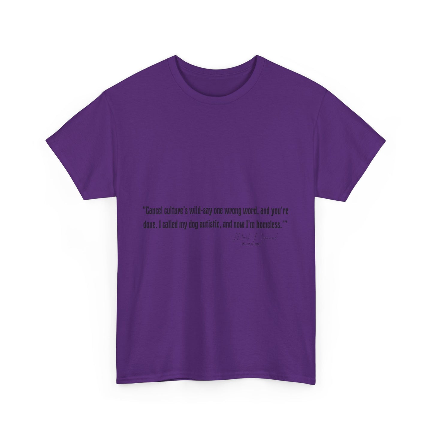 Comedian Quotes Mark Normand Tee V2 - Edgy Jokes by Mark Normand