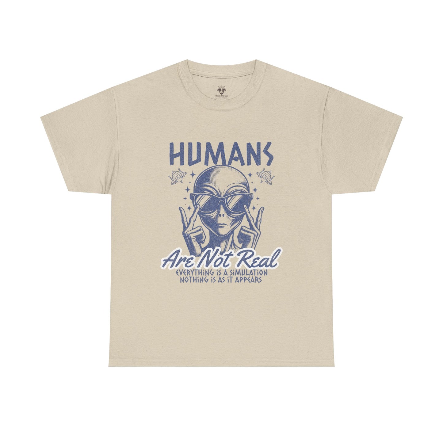 Graphic Tee with Funny Alien Quote