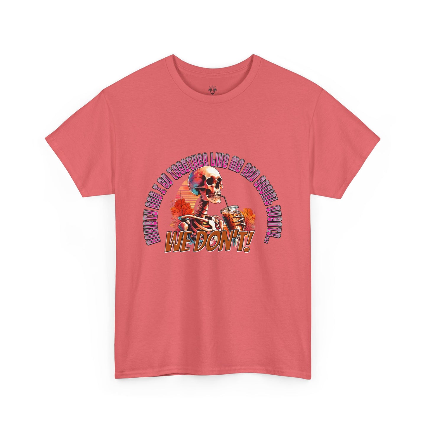 Funny Anti Social Anxiety Unisex Tee