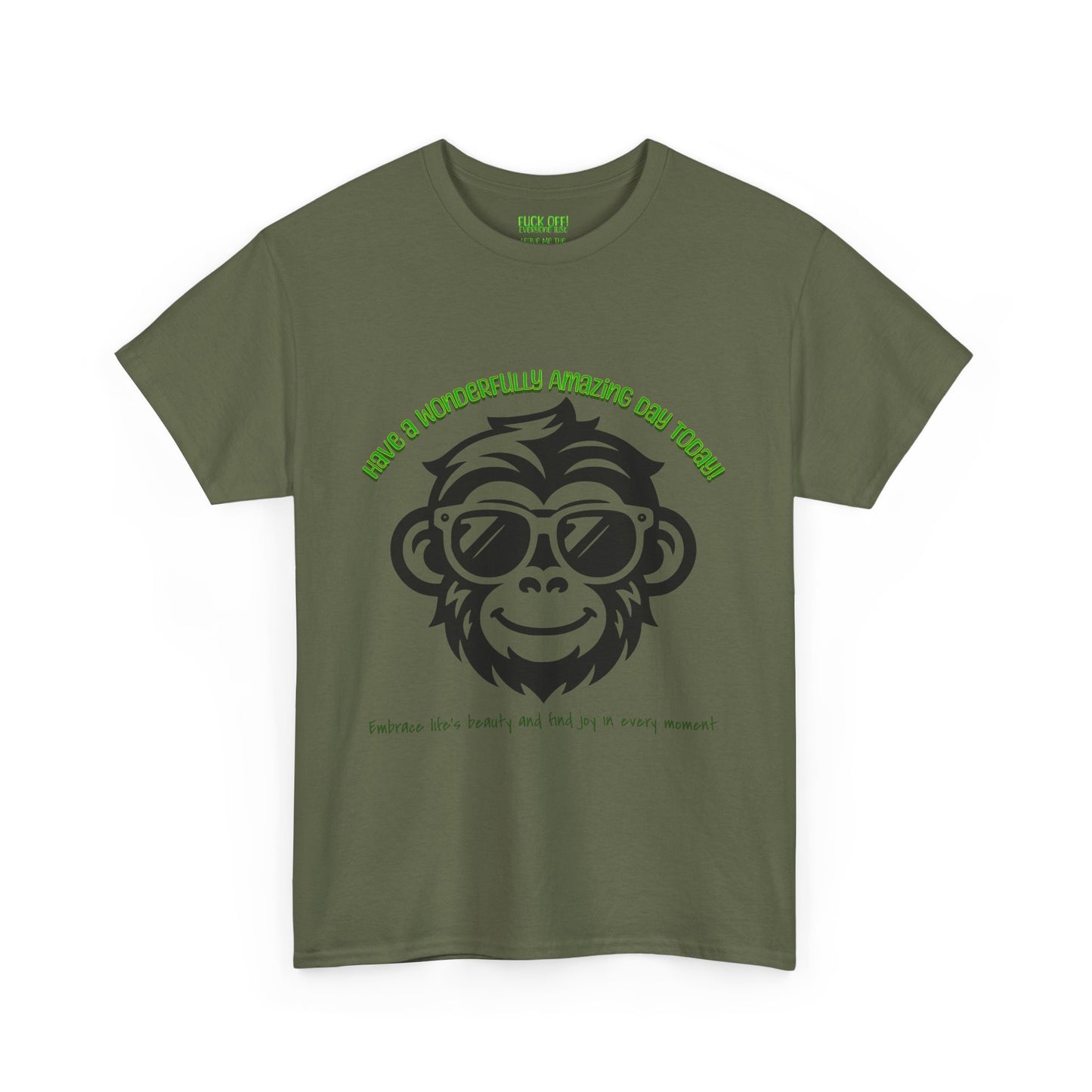 F Off and Leave Me Alone Hidden Message Adult Humor - Funny Unisex Tee