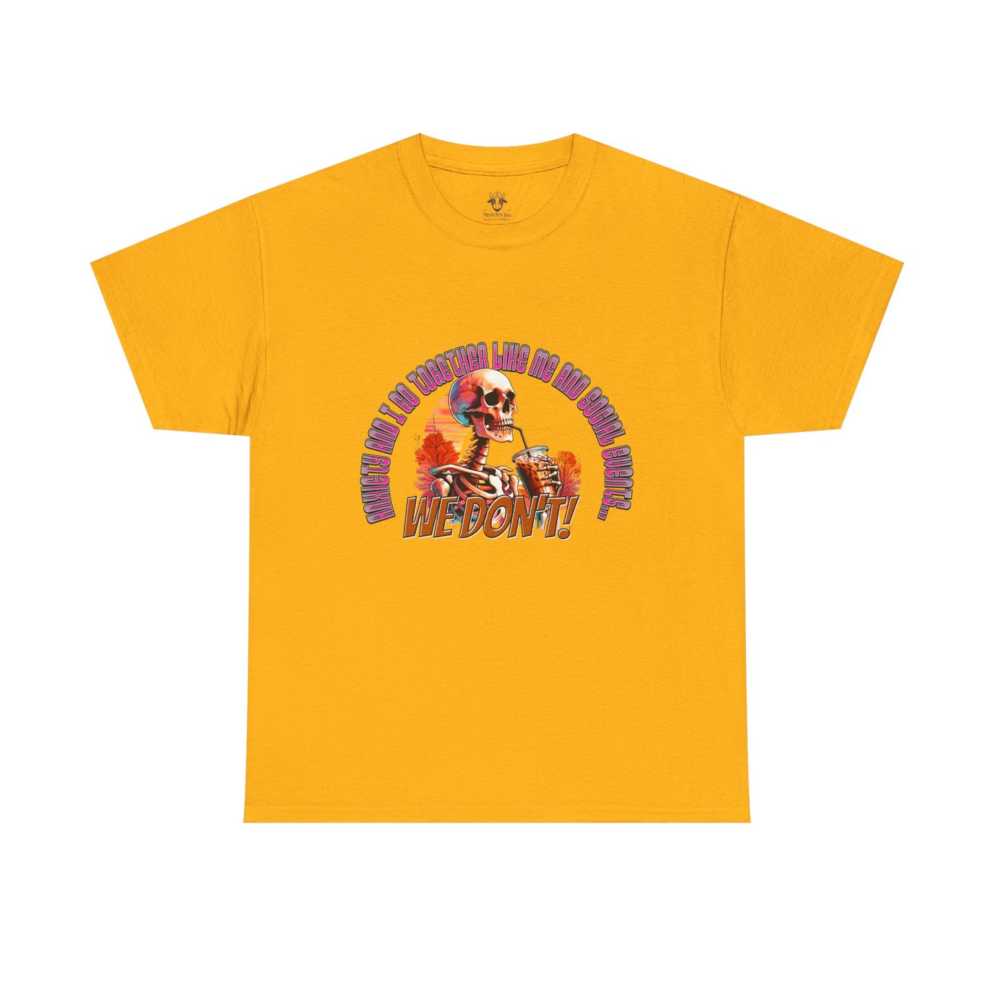 Funny Anti Social Anxiety Unisex Tee