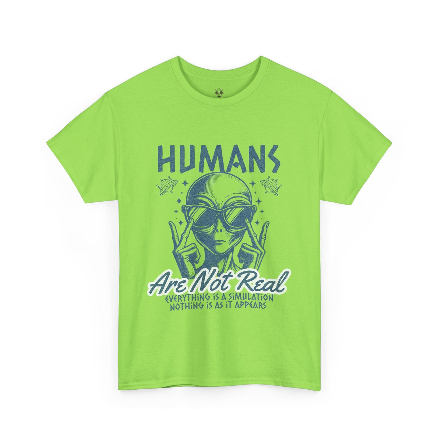 Graphic Tee with Funny Alien Quote