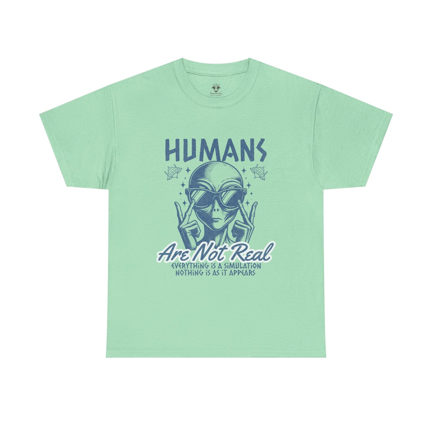 Graphic Tee with Funny Alien Quote
