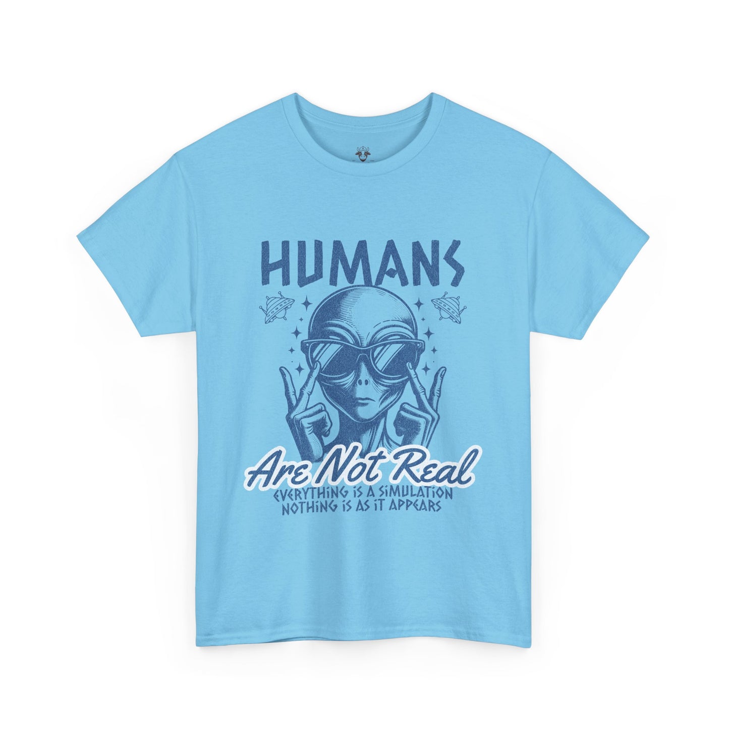 Graphic Tee with Funny Alien Quote