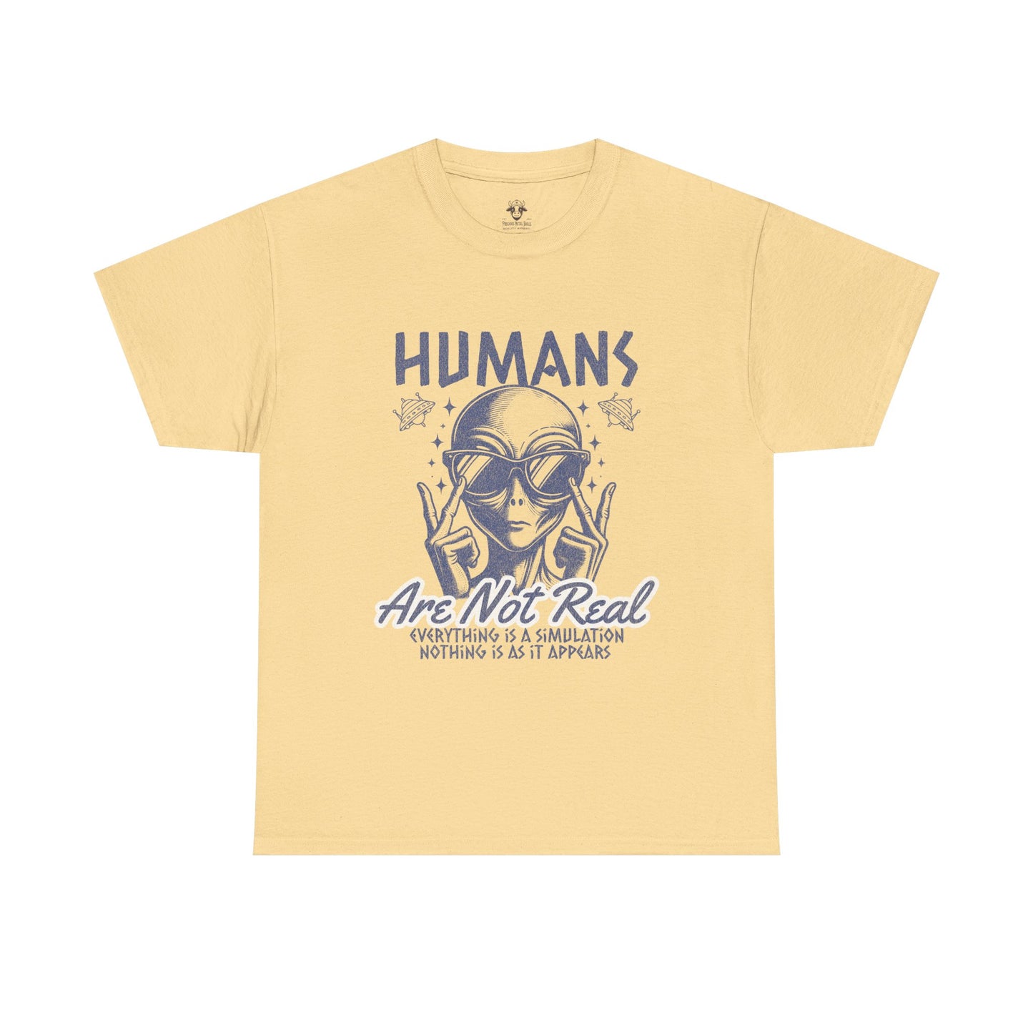 Graphic Tee with Funny Alien Quote