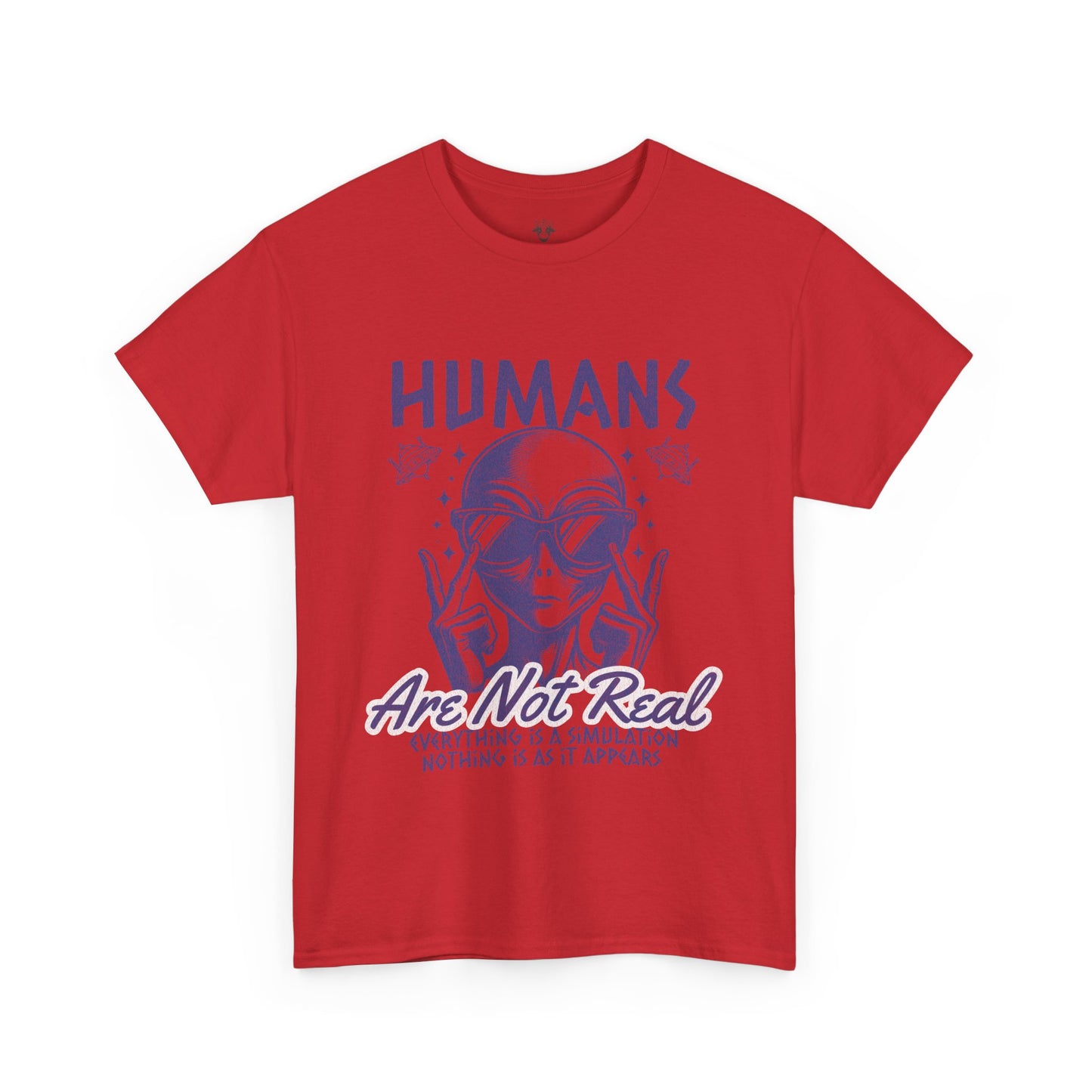 Graphic Tee with Funny Alien Quote