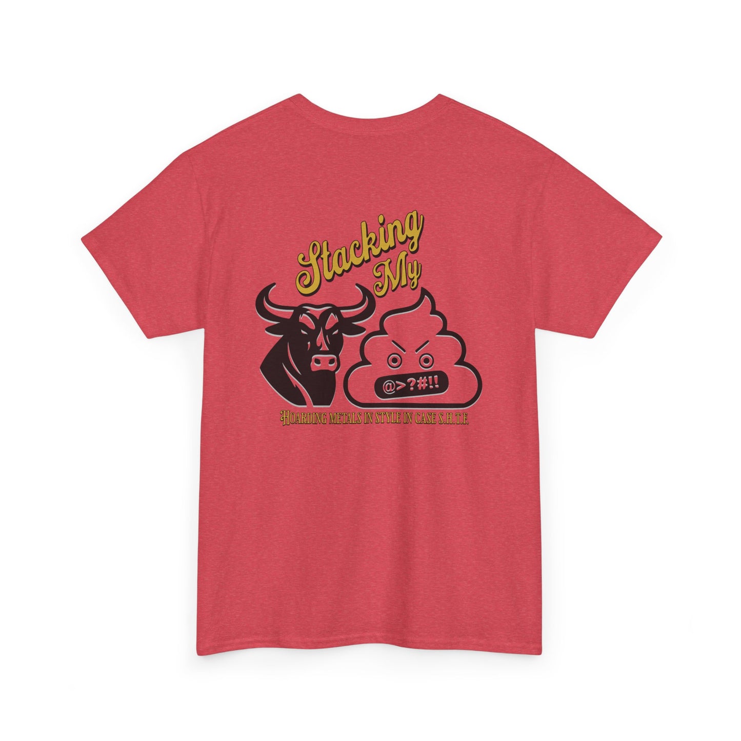 Bull Stacker Shirt - Unisex Heavy Cotton Tee