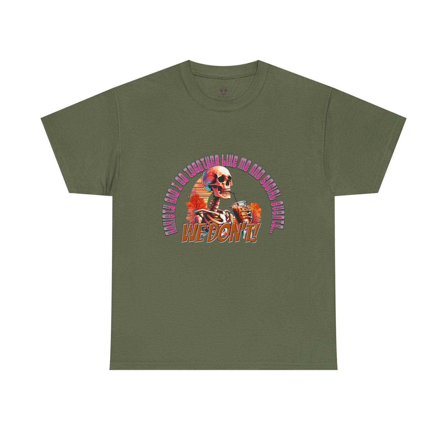 Funny Anti Social Anxiety Unisex Tee