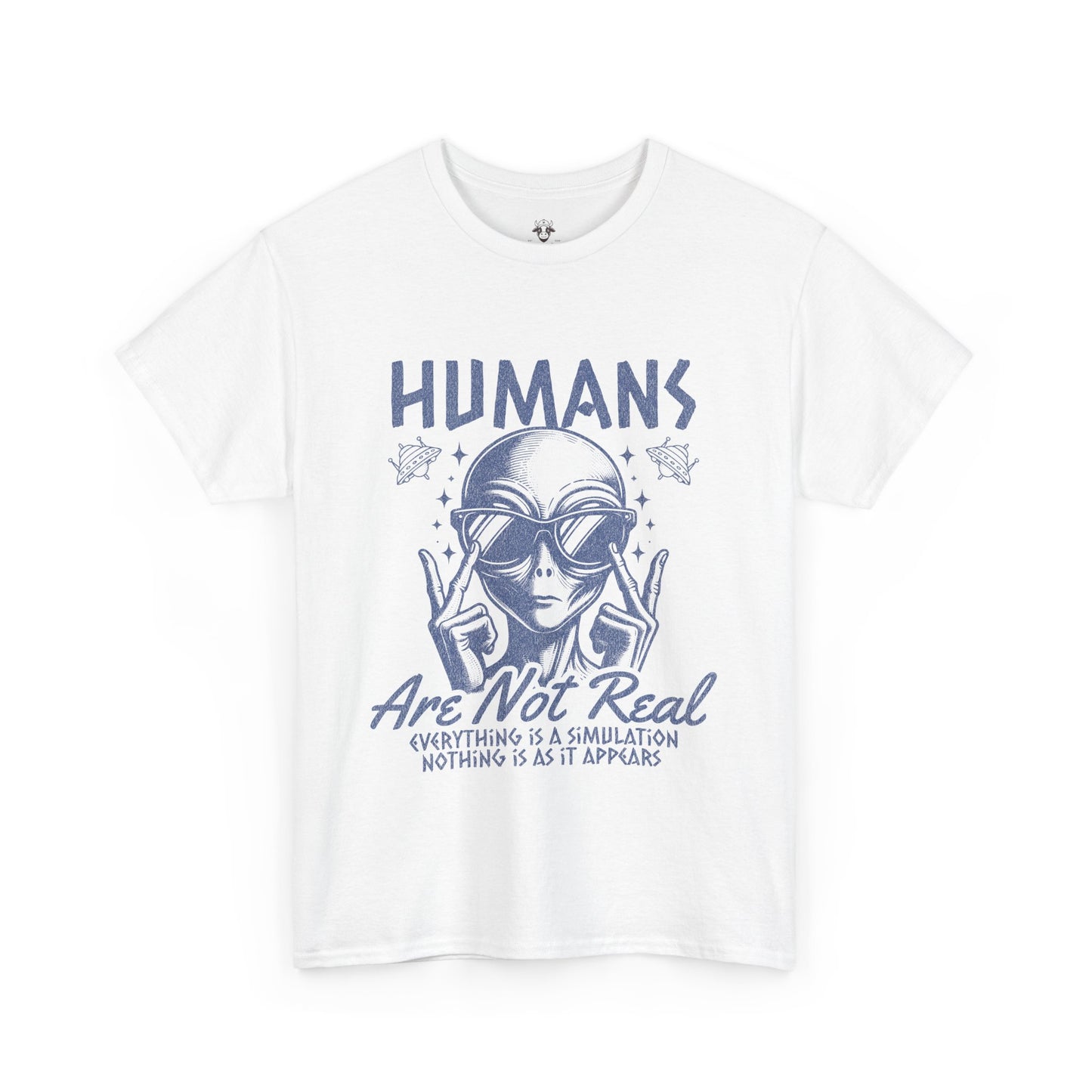 Graphic Tee with Funny Alien Quote