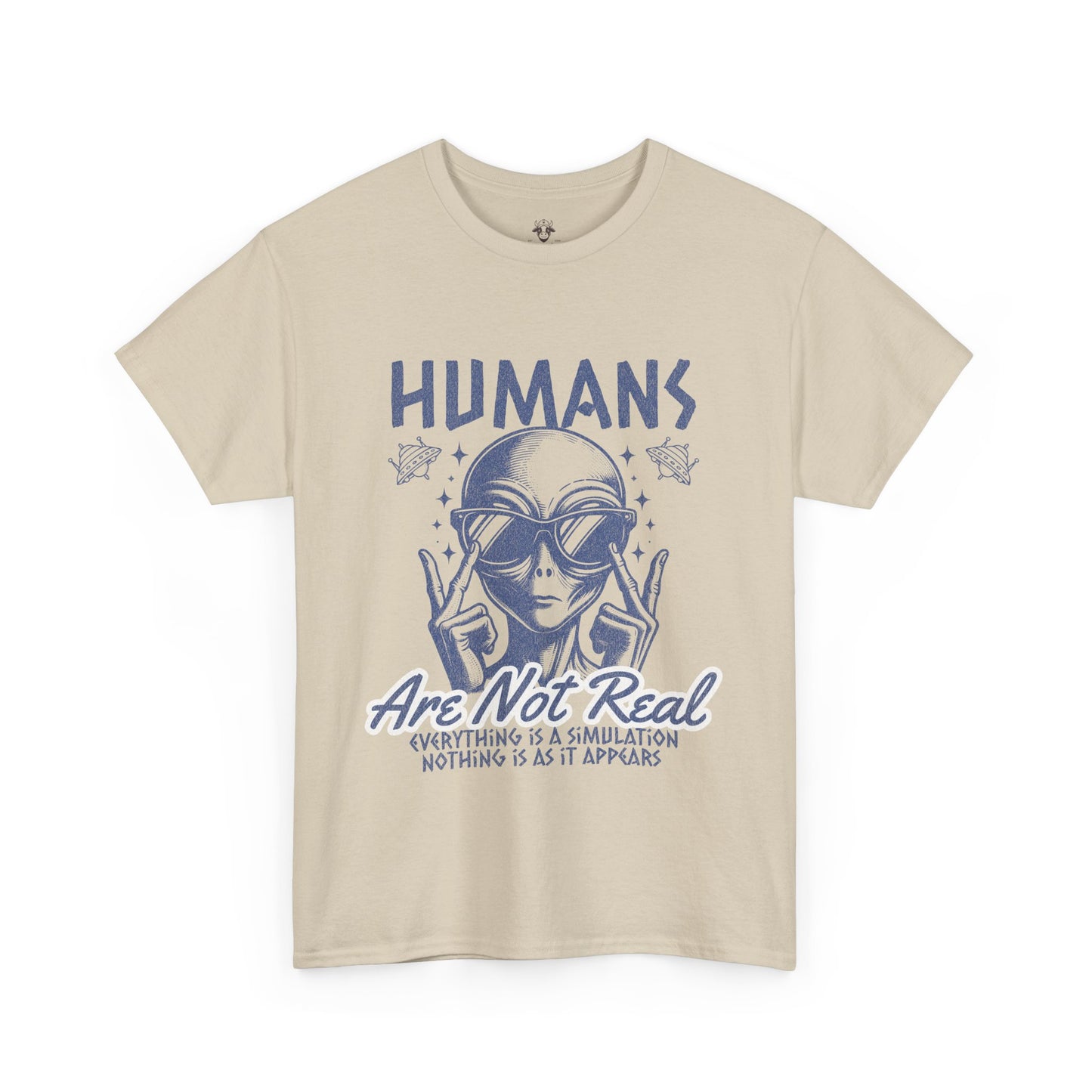 Graphic Tee with Funny Alien Quote