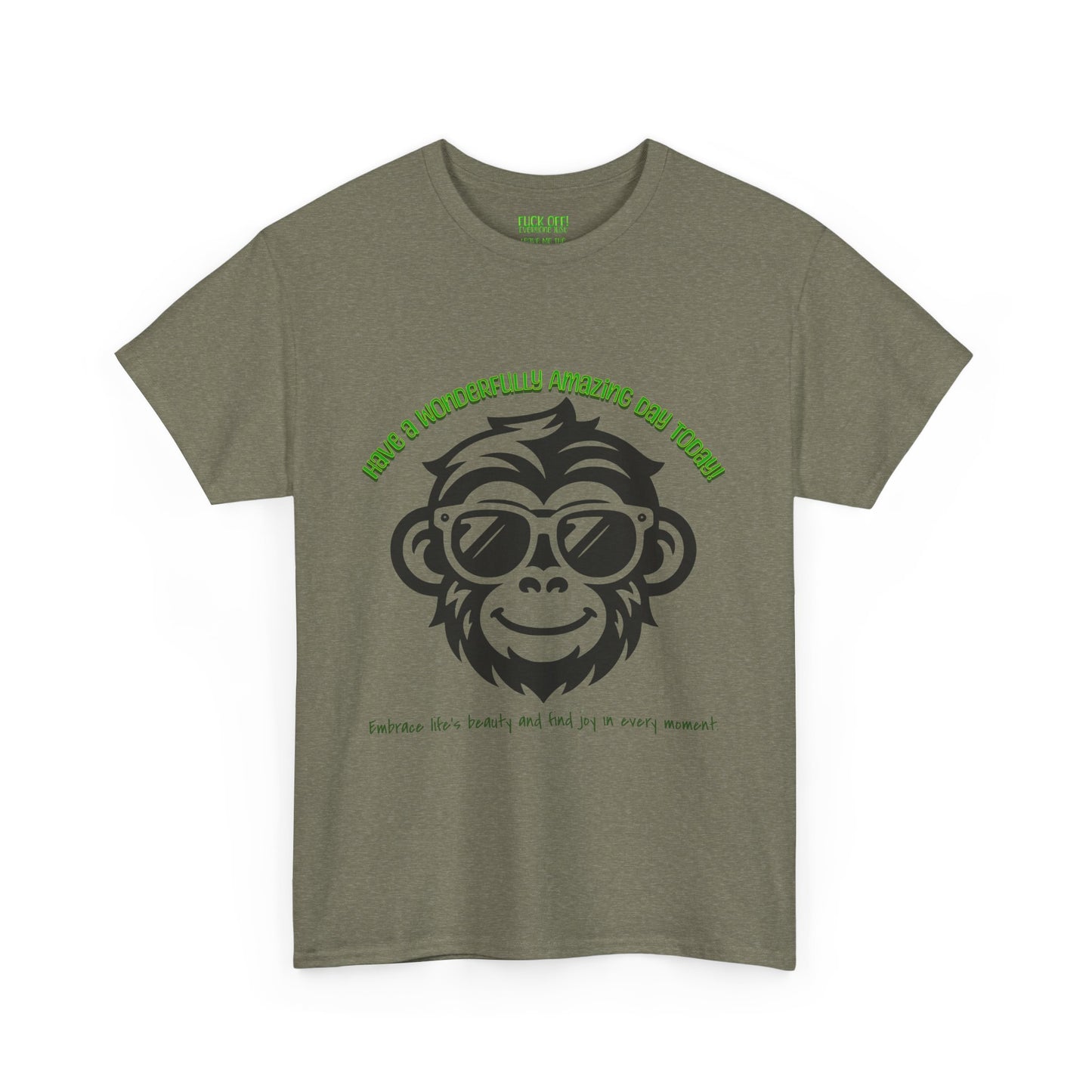 F Off and Leave Me Alone Hidden Message Adult Humor - Funny Unisex Tee