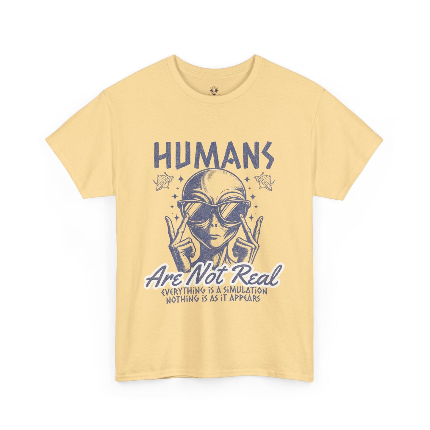 Graphic Tee with Funny Alien Quote