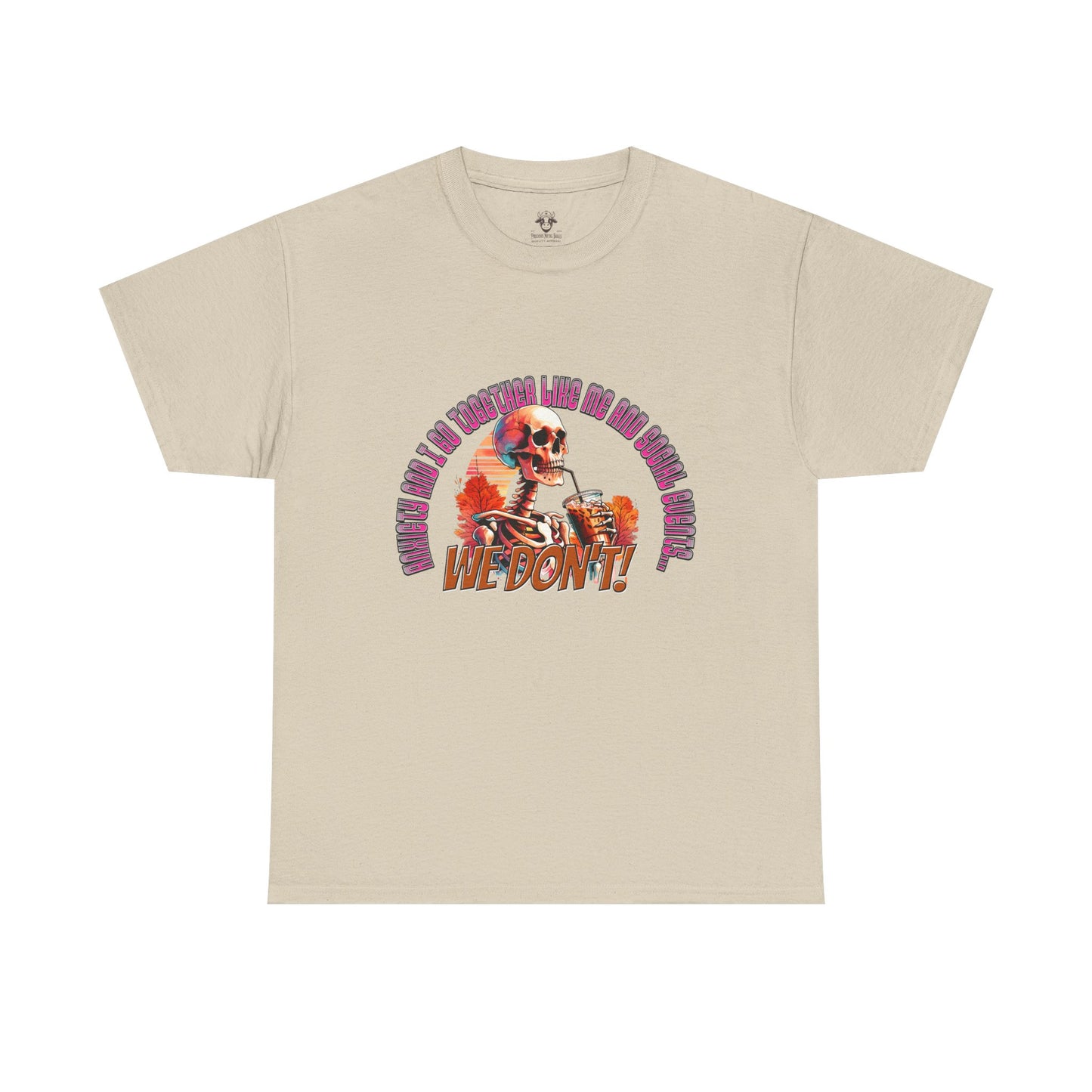 Funny Anti Social Anxiety Unisex Tee