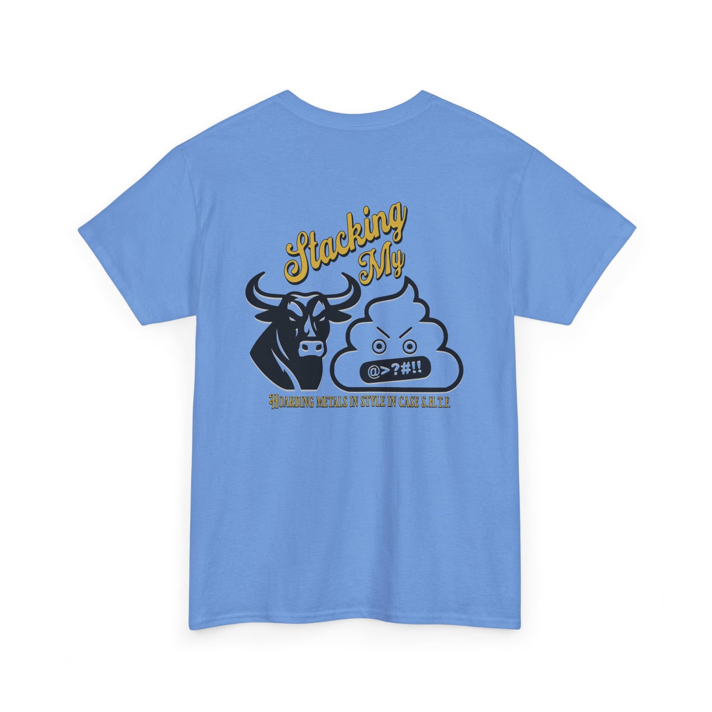 Bull Stacker Shirt - Unisex Heavy Cotton Tee
