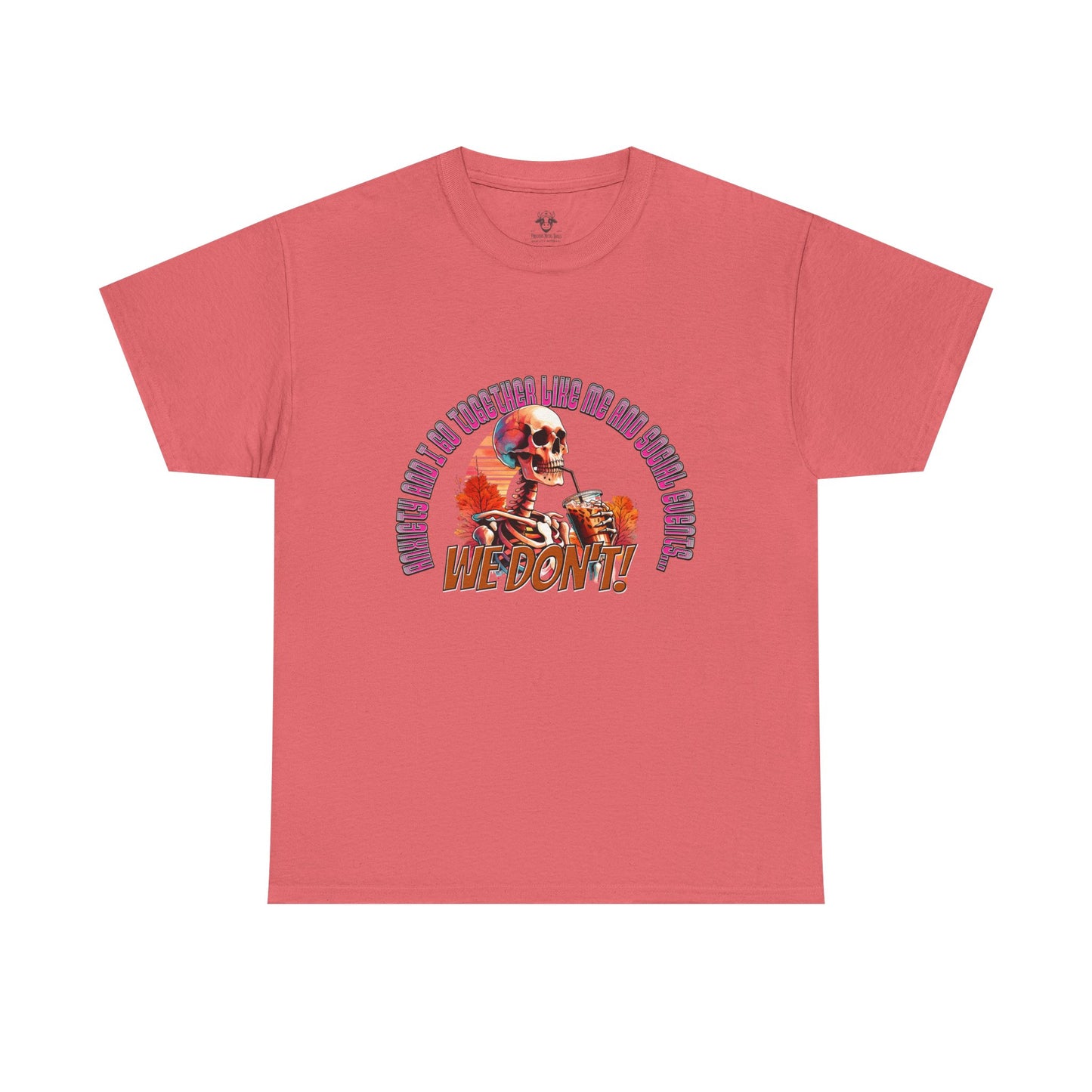Funny Anti Social Anxiety Unisex Tee
