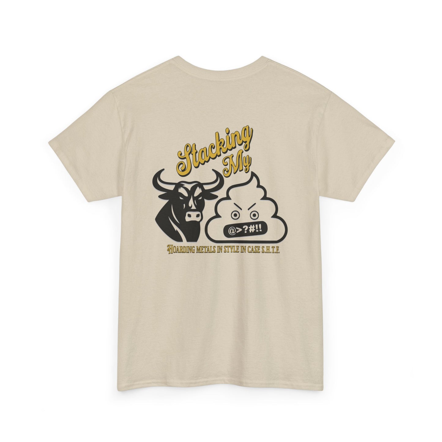 Bull Stacker Shirt - Unisex Heavy Cotton Tee