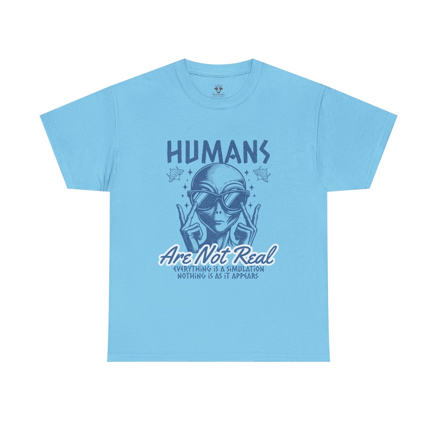 Graphic Tee with Funny Alien Quote