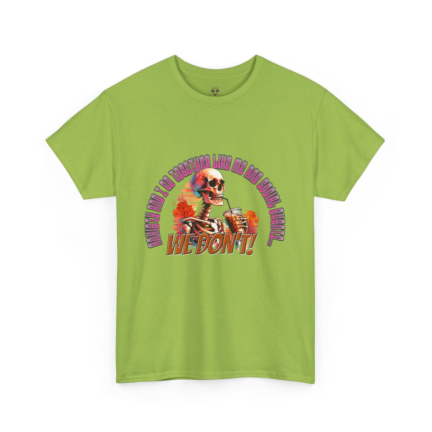 Funny Anti Social Anxiety Unisex Tee