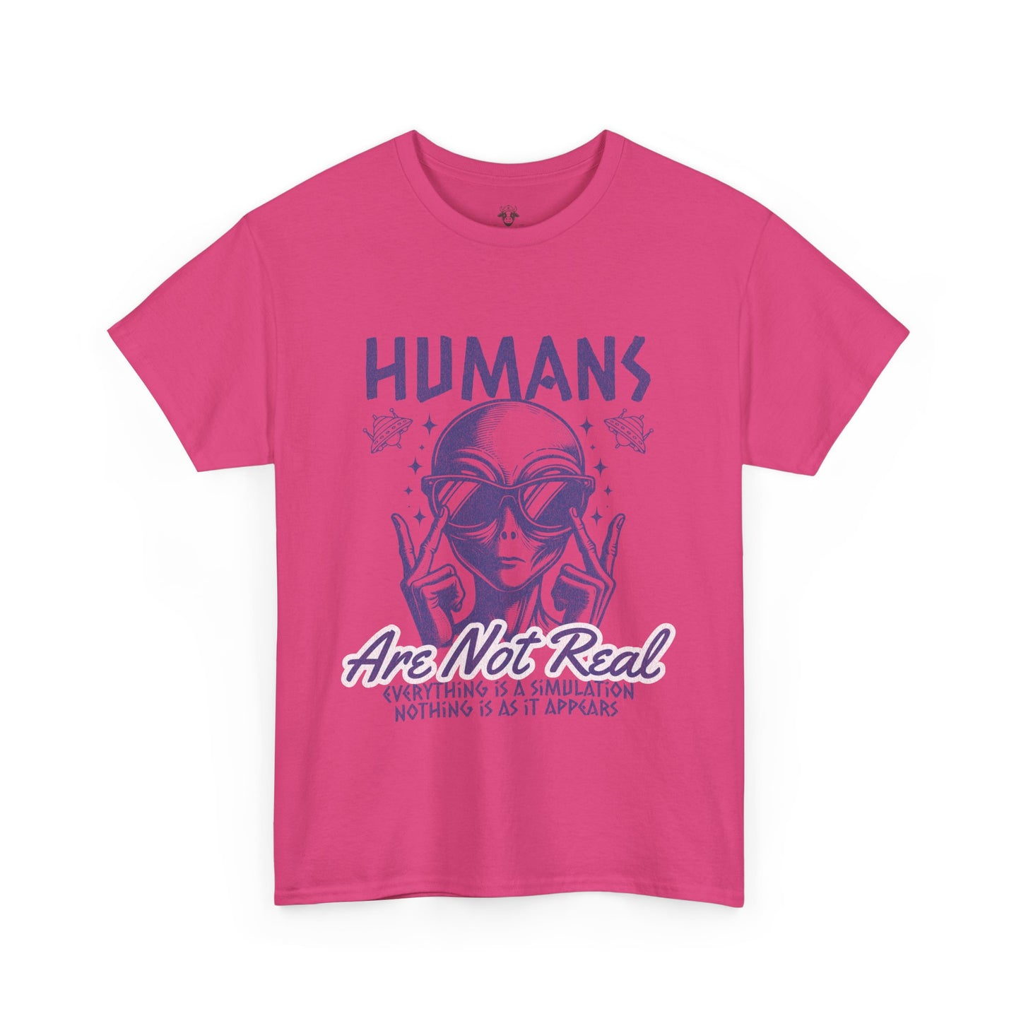 Graphic Tee with Funny Alien Quote