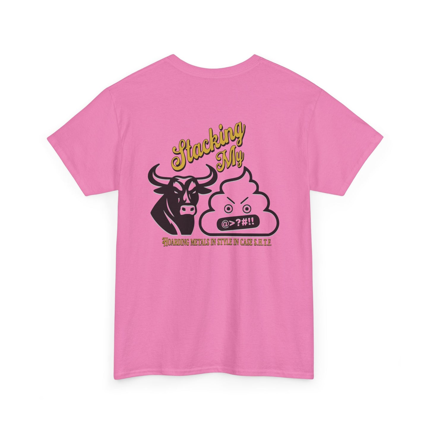 Bull Stacker Shirt - Unisex Heavy Cotton Tee