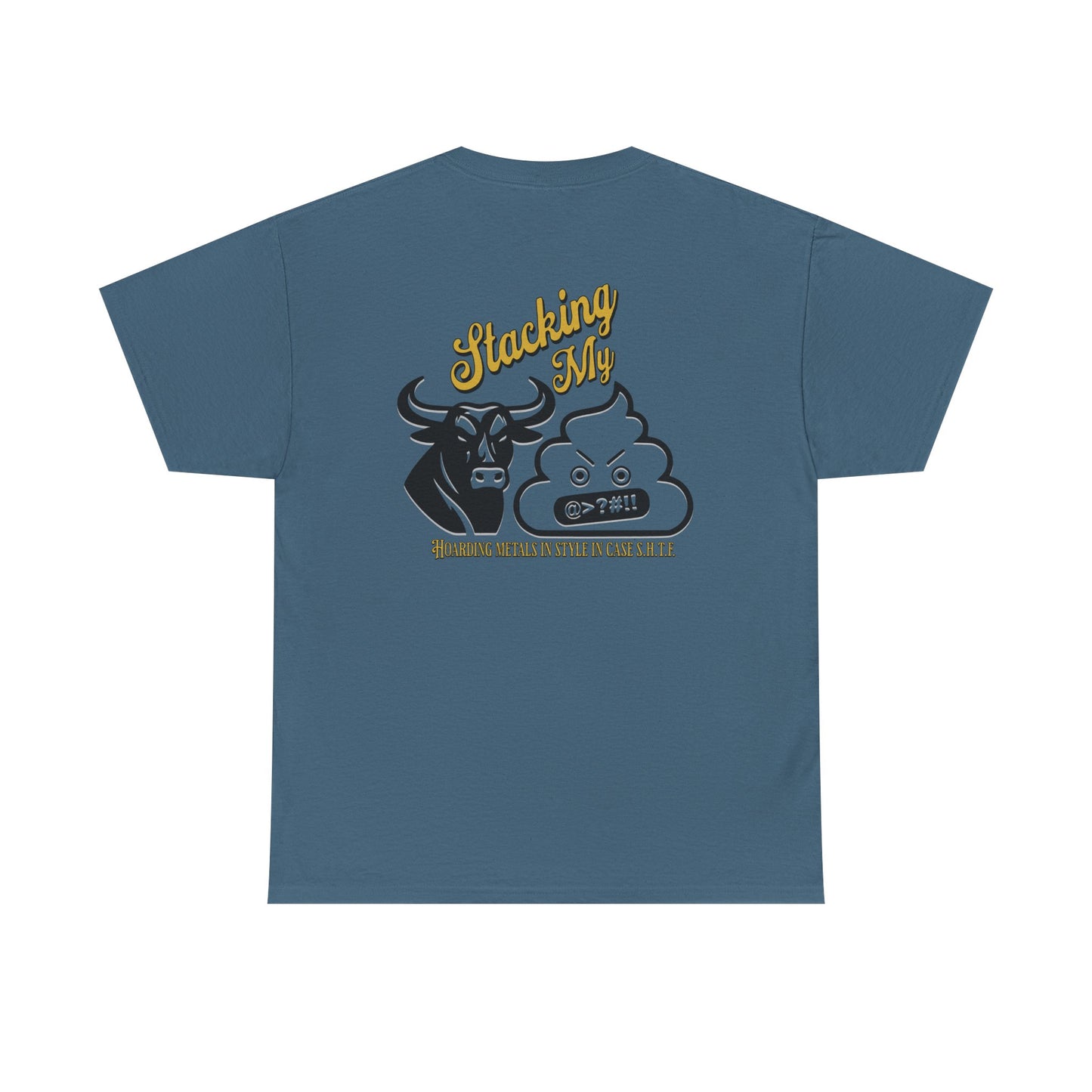 Bull Stacker Shirt - Unisex Heavy Cotton Tee