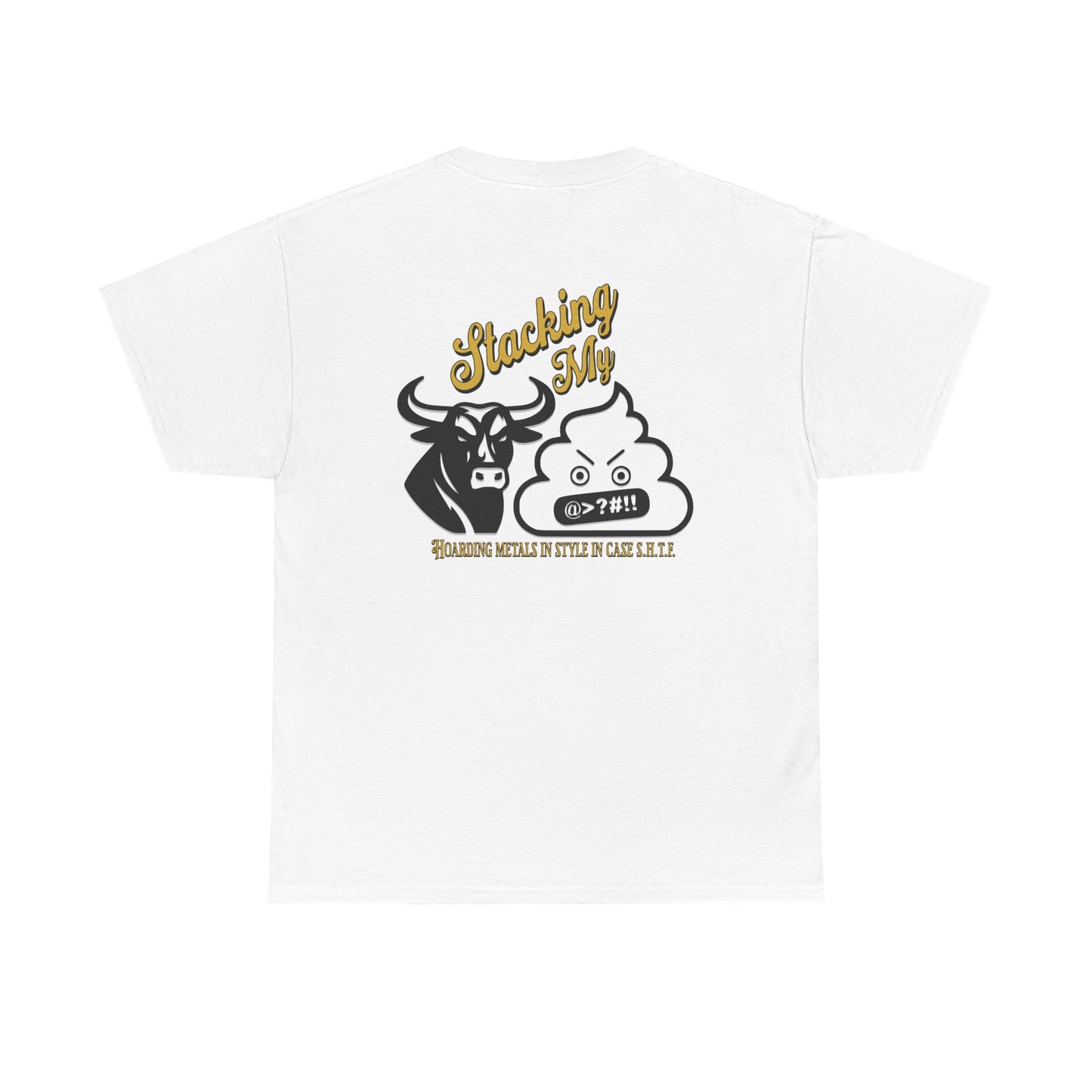 Bull Stacker Shirt - Unisex Heavy Cotton Tee