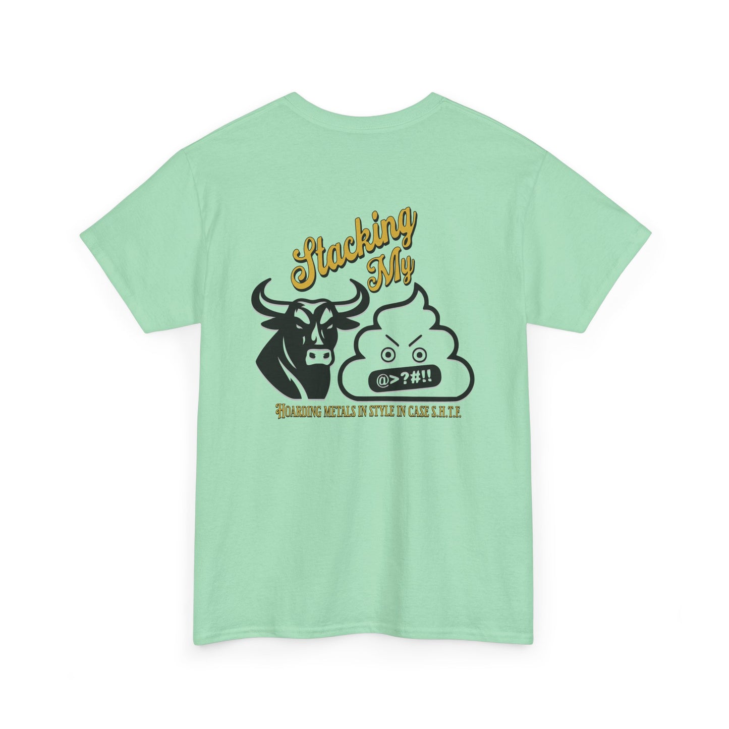 Bull Stacker Shirt - Unisex Heavy Cotton Tee