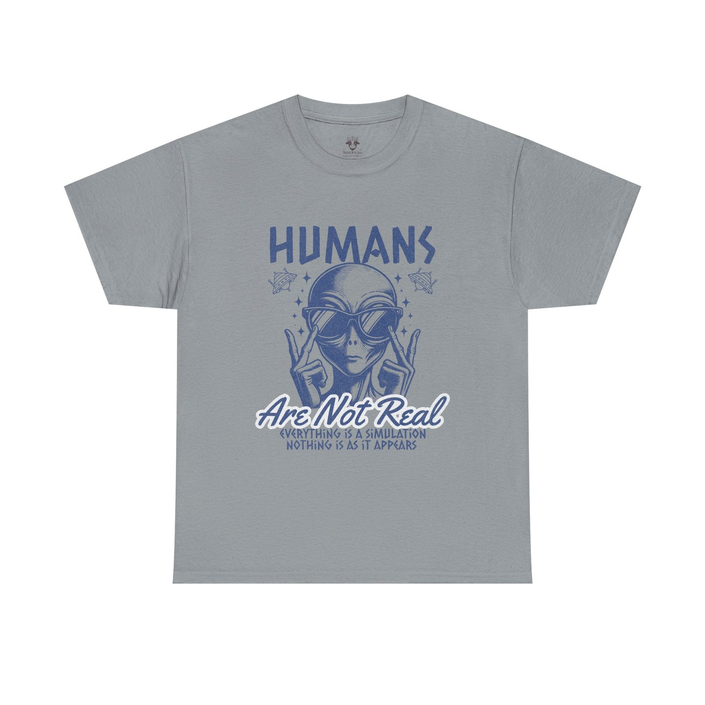 Graphic Tee with Funny Alien Quote