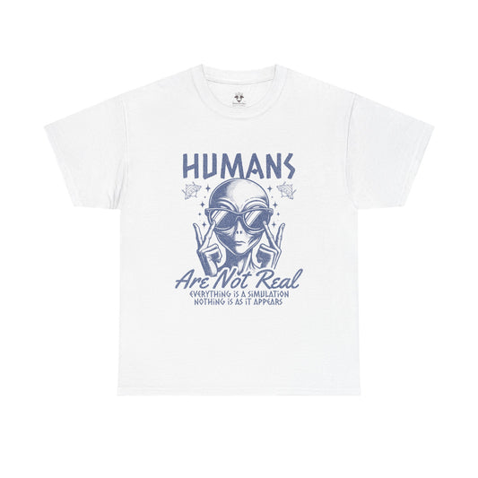 Graphic Tee with Funny Alien Quote