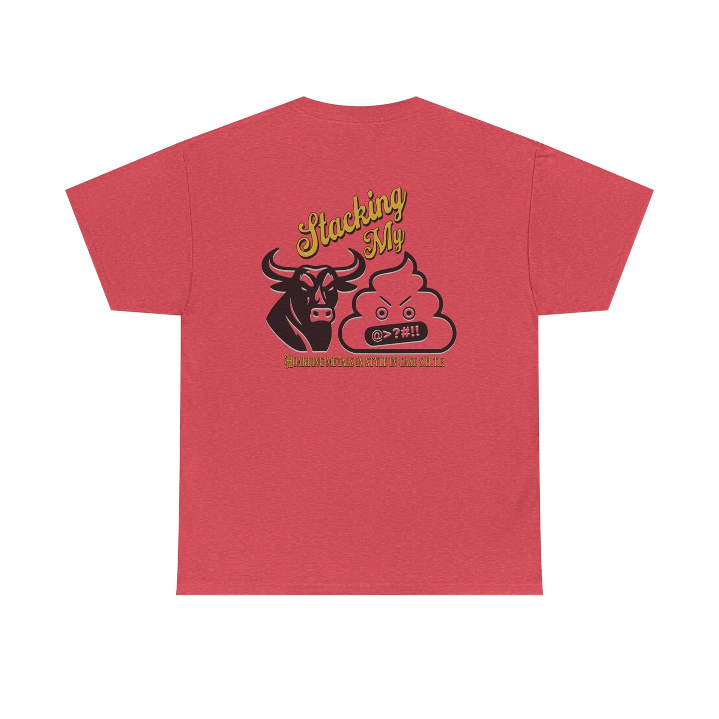 Bull Stacker Shirt - Unisex Heavy Cotton Tee