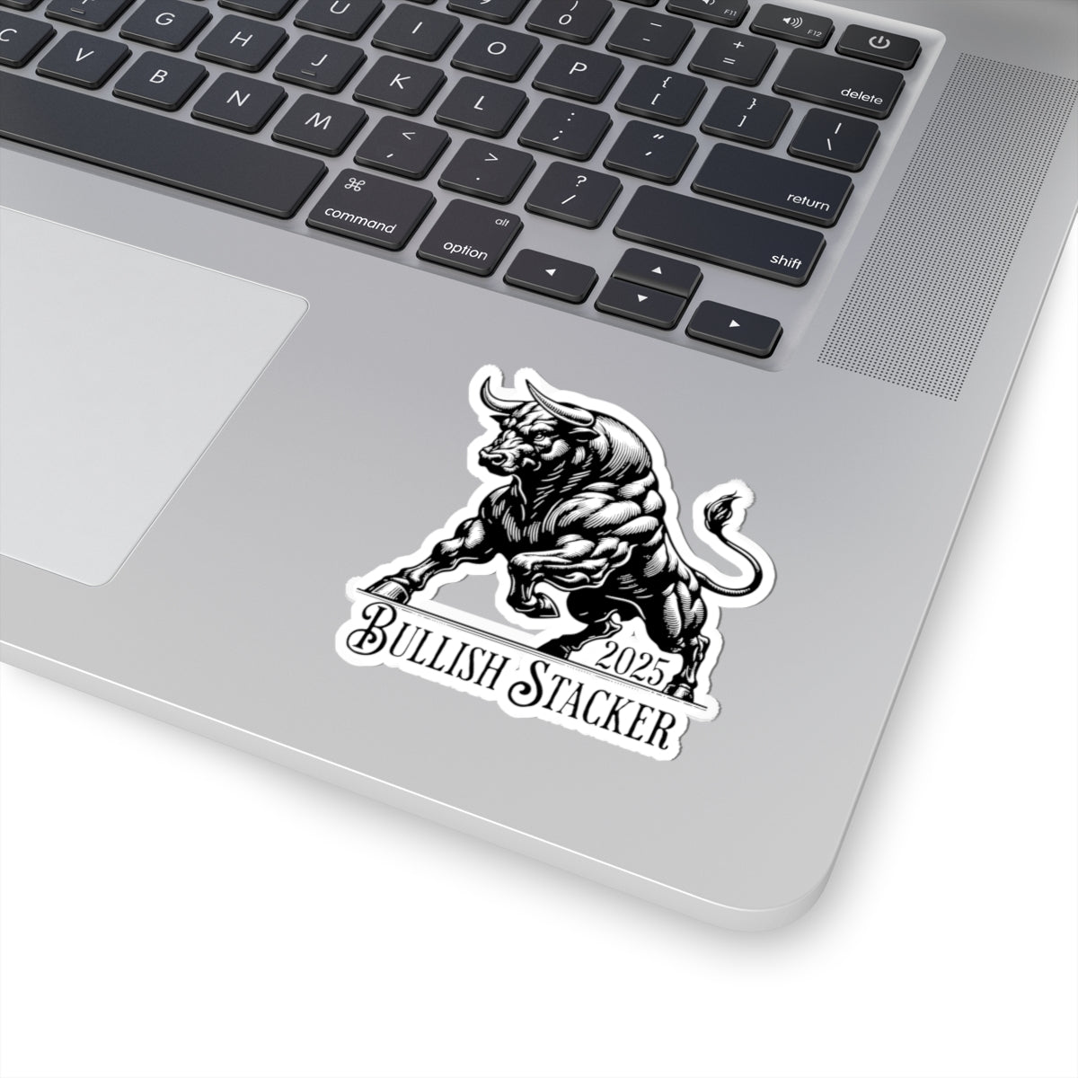Stacker Stickers PMB Merch - Bullish Stacker 2025 Stickers for Art Collectors