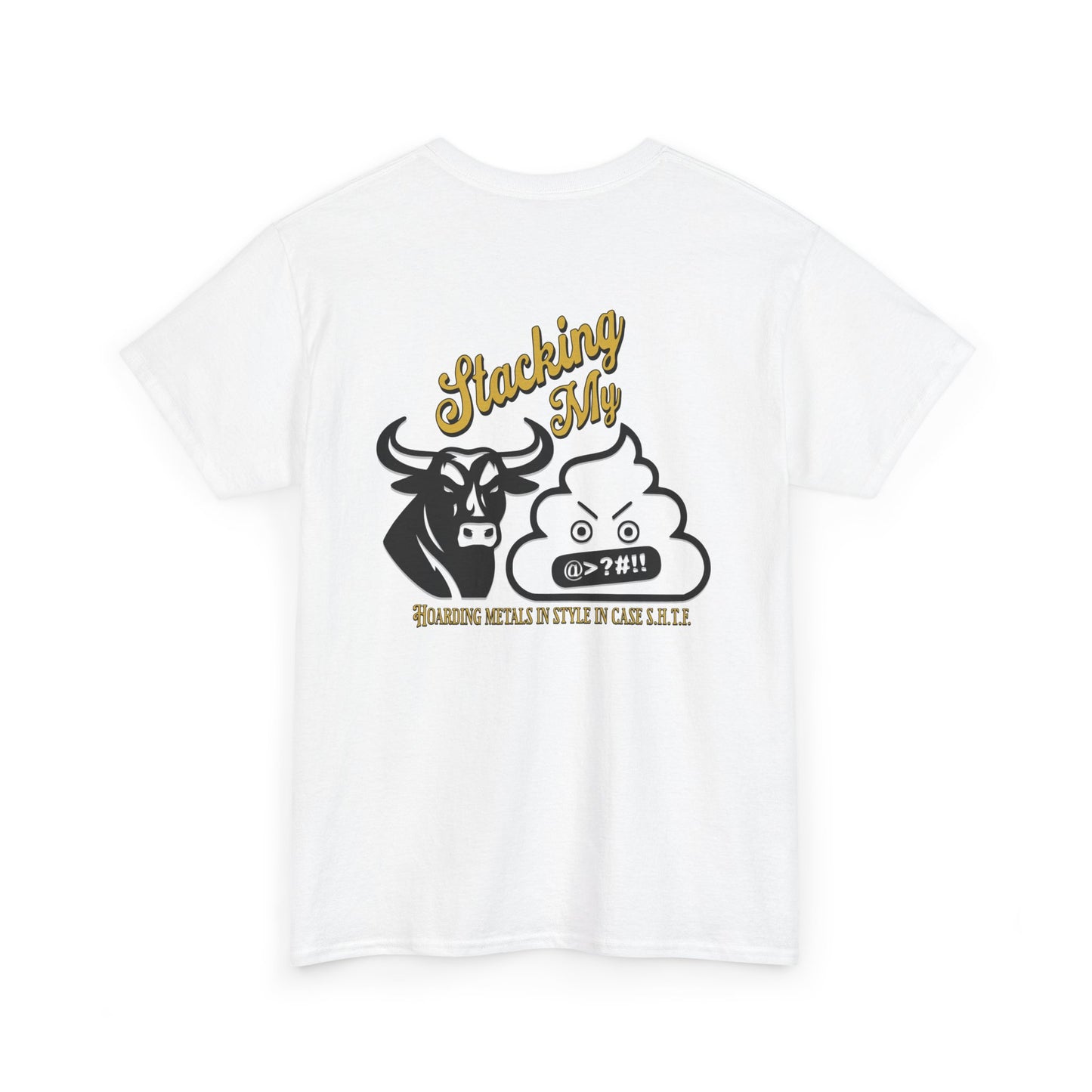 Bull Stacker Shirt - Unisex Heavy Cotton Tee