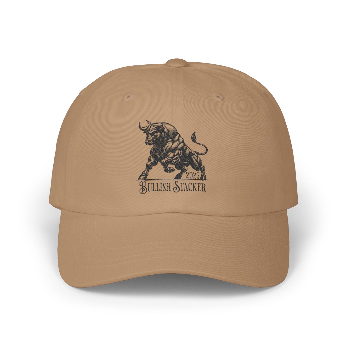 Dad Cap - 2025 Bullish Stacker Precious Metal Bulls Merch Artist Support
