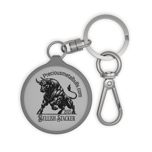 Precious Metal Bulls 2025 Stacker Keyring Tag