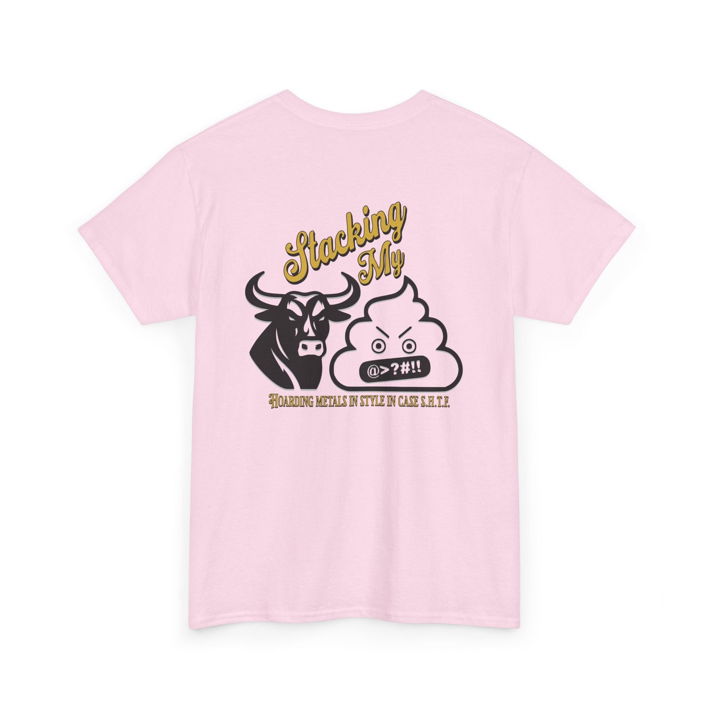 Bull Stacker Shirt - Unisex Heavy Cotton Tee