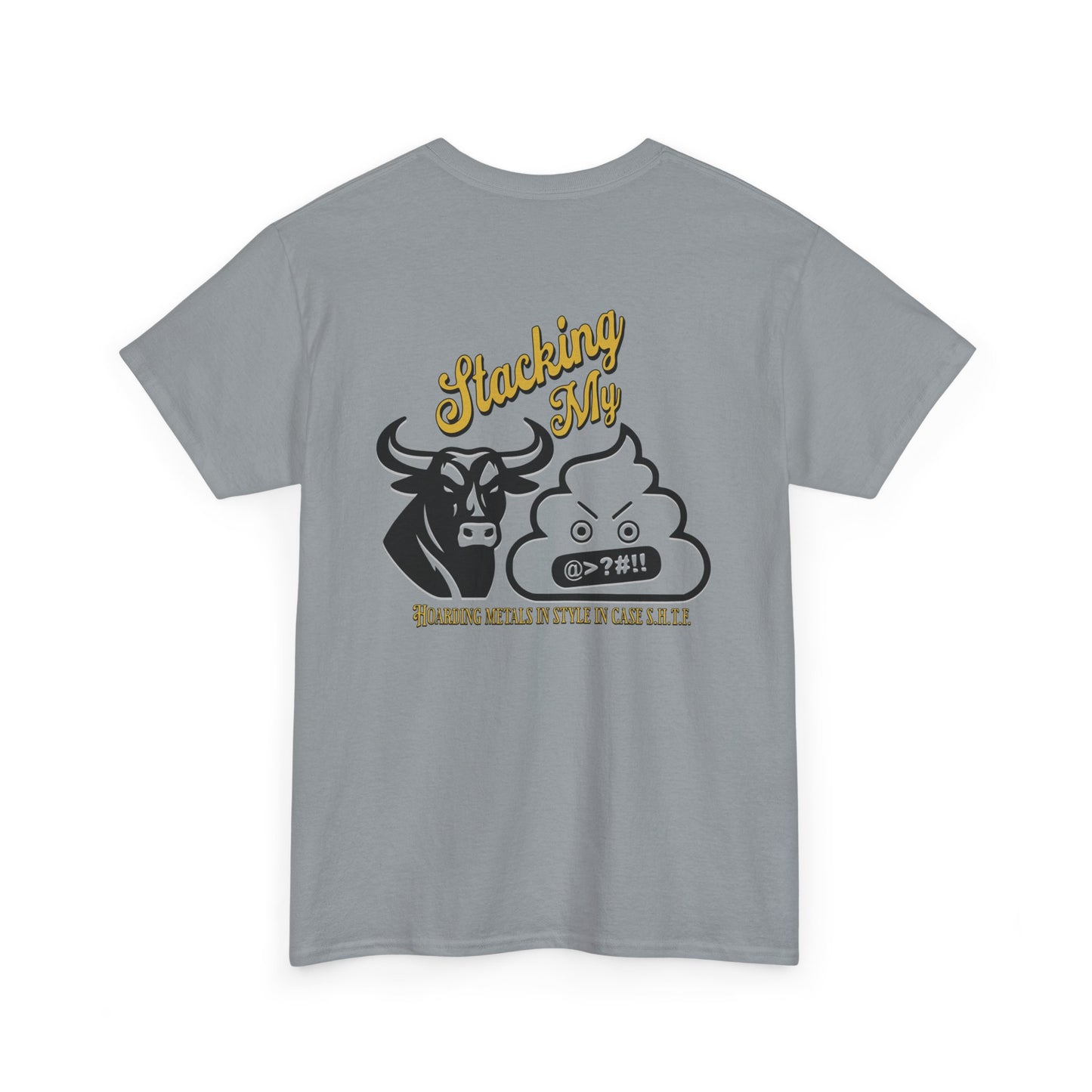Bull Stacker Shirt - Unisex Heavy Cotton Tee