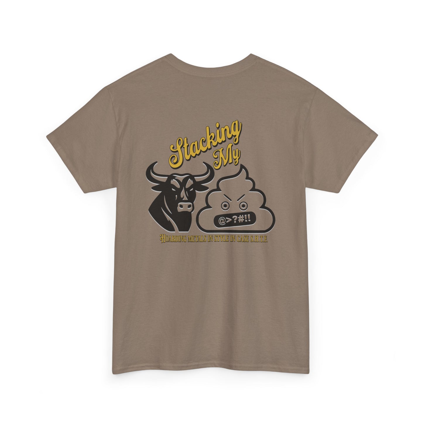 Bull Stacker Shirt - Unisex Heavy Cotton Tee