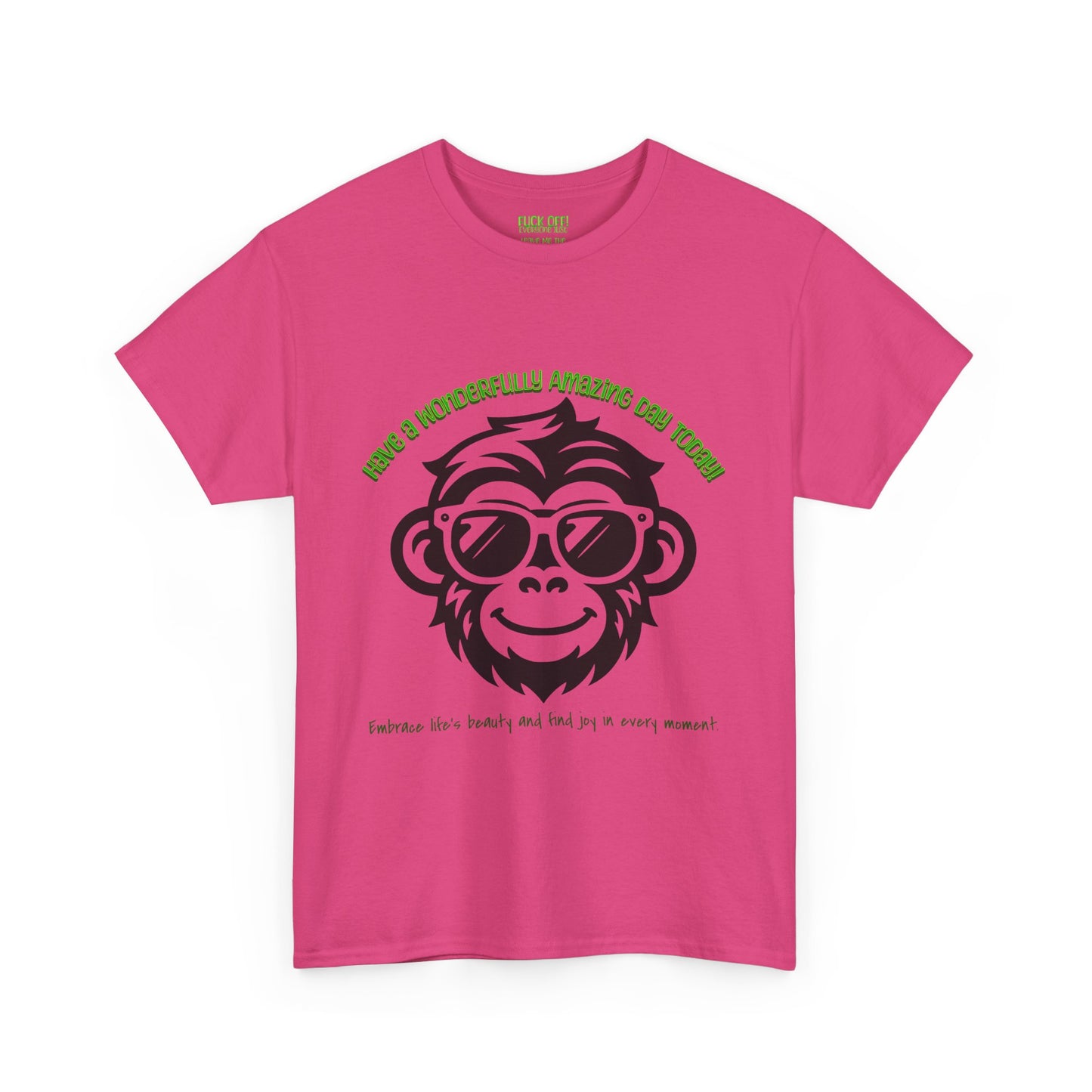 F Off and Leave Me Alone Hidden Message Adult Humor - Funny Unisex Tee