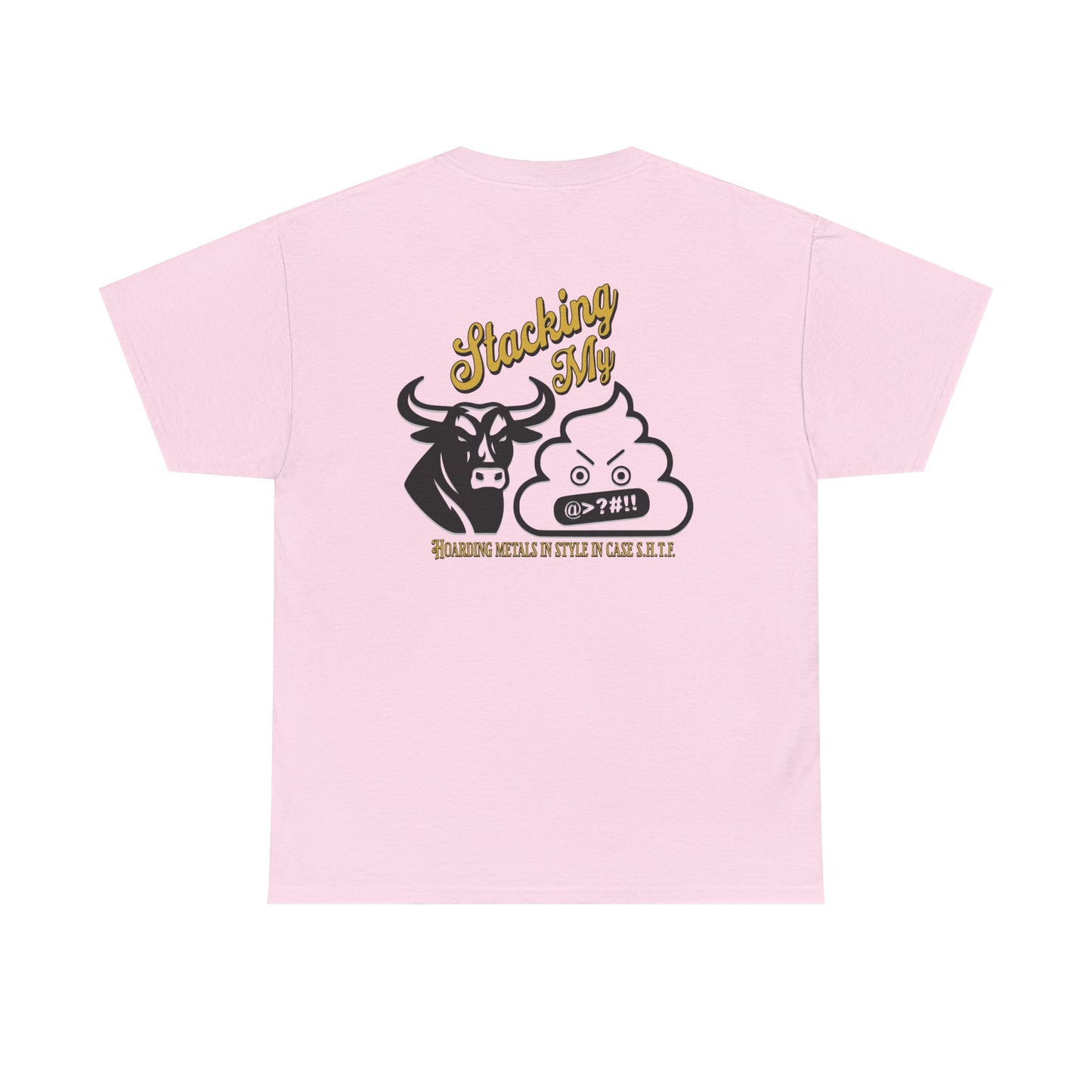 Bull Stacker Shirt - Unisex Heavy Cotton Tee