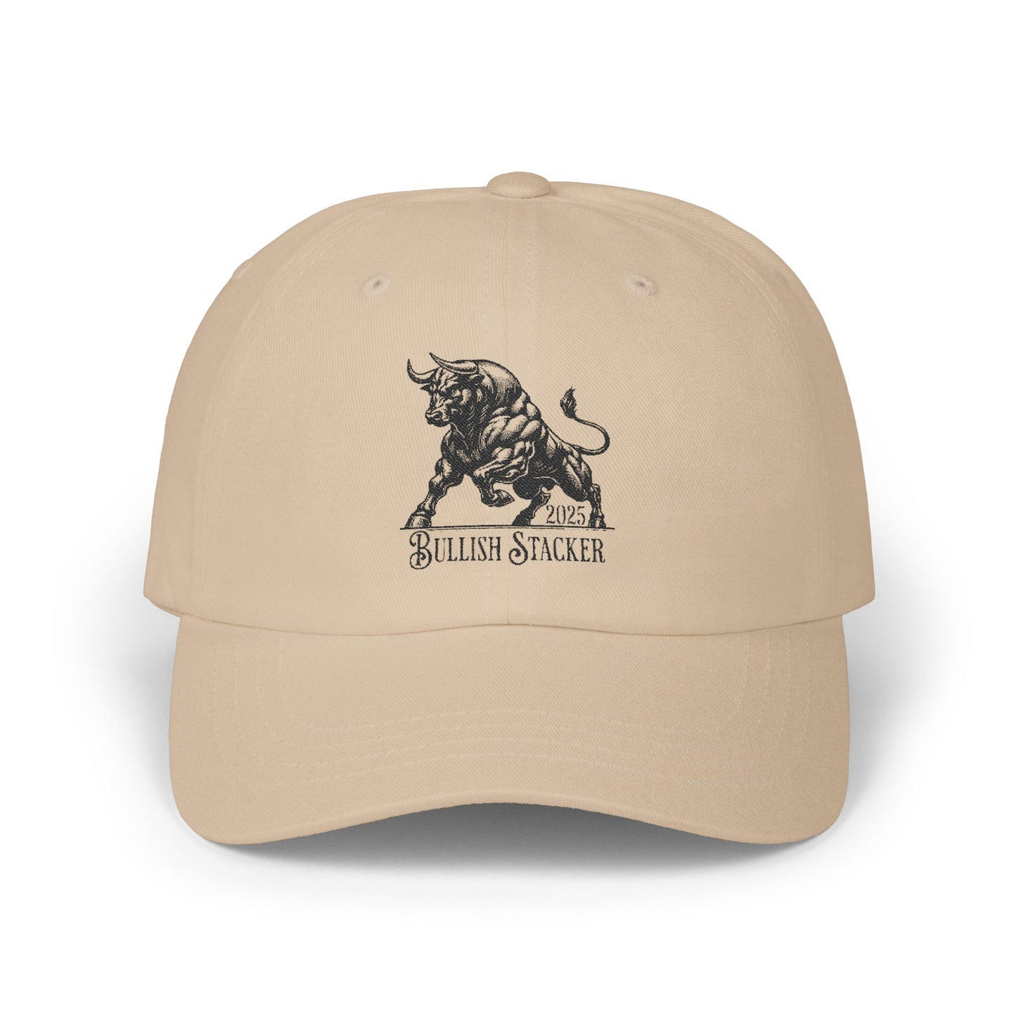 Dad Cap - 2025 Bullish Stacker Precious Metal Bulls Merch Artist Support