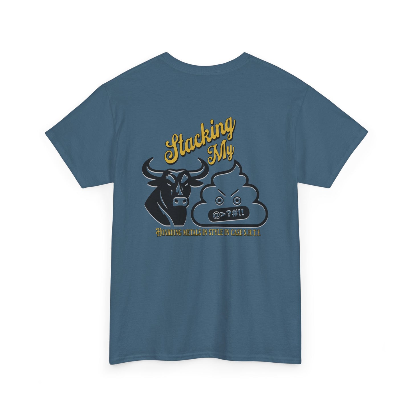 Bull Stacker Shirt - Unisex Heavy Cotton Tee